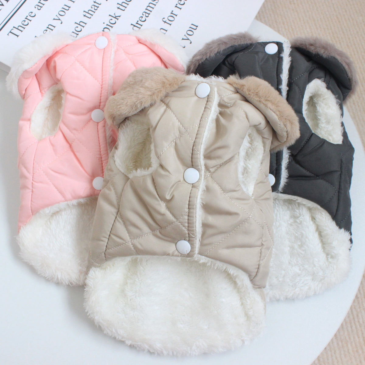 Thickened Warm Cotton Dog Coat