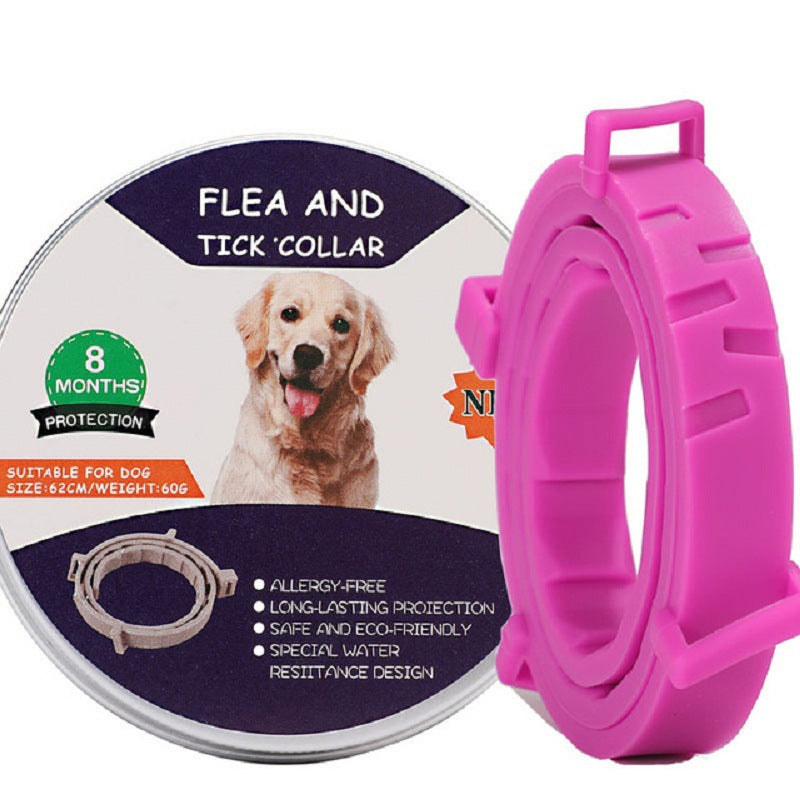Dog Mosquito Repellent Collar Insect-Proof Imidacloprid Cyesbiothrin Pet Collar