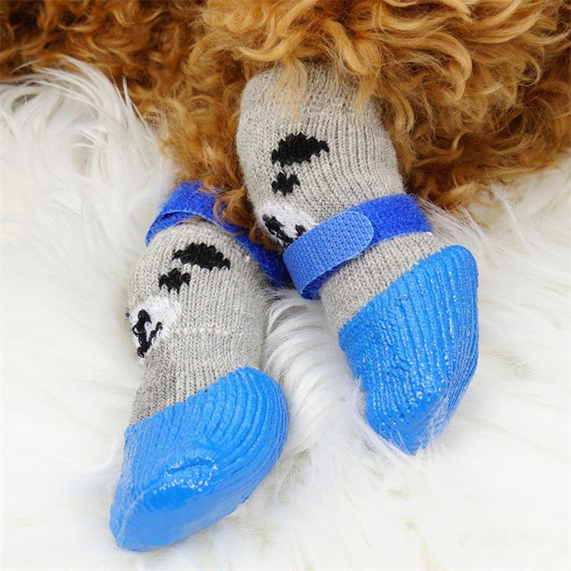 Water and Dirt Resistant Dog Ankle Socks