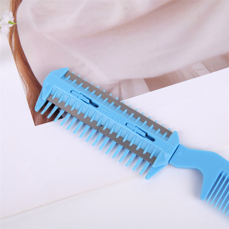 Pet Two-Sided Sharpening Comb With Its Own Blade