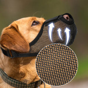 Breathable Mesh Dog Muzzle Mask