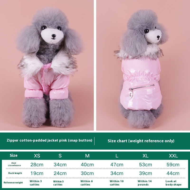 Warm Thickened Puppy Autumn Winter Jacket