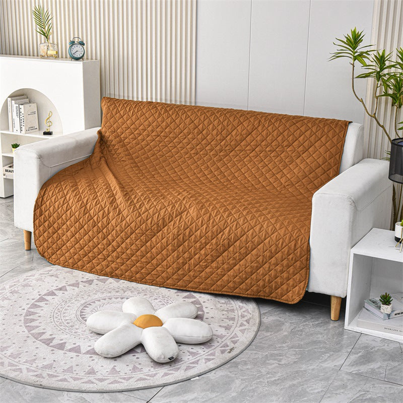 Pet Warm Waterproof Brushed Sofa Cushion