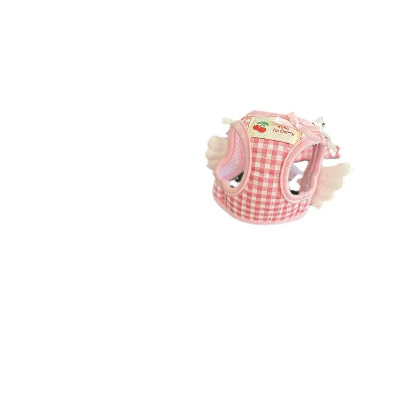 Small Dog Chest-Back With Hand-Holding Rope