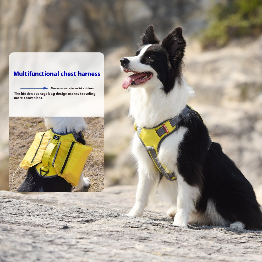 Reflective Breathable Explosion-Proof Dog Harness