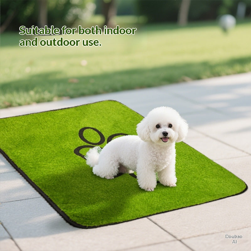 Breathable Absorbent Artificial Grass Pet Pad