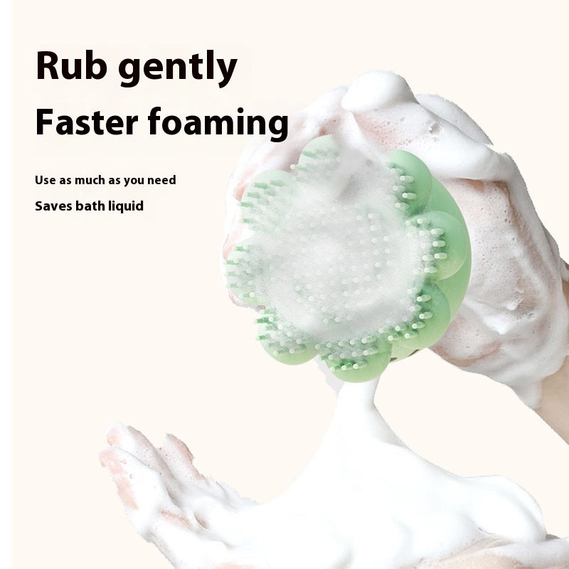 Silicone Dog Bath Massage Brush