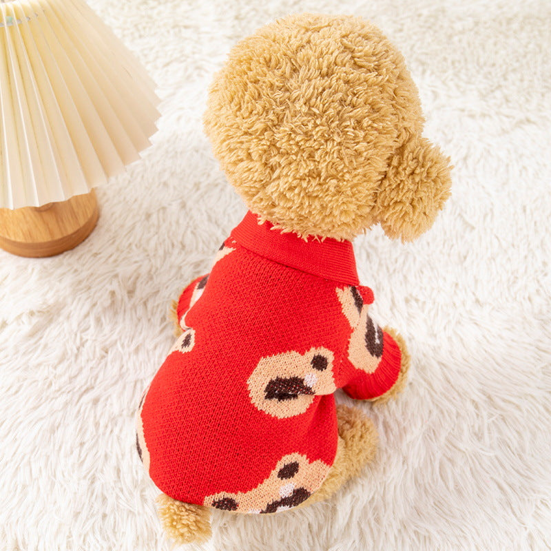 Cute Casual Small Dog Sweater
