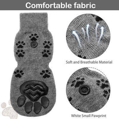 Dog Socks Booties Slide Proof And Anti-Drop Mute Medium Large Dog Golden Retriever