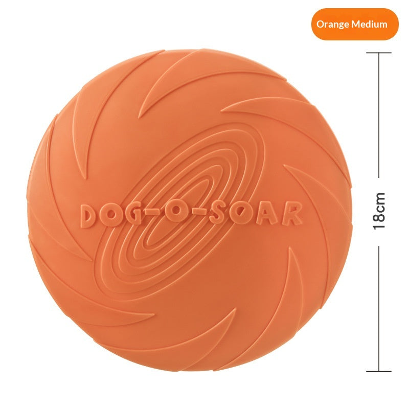 Pet Dog Bite-Resistant Training Flying Disc Fetch Toy