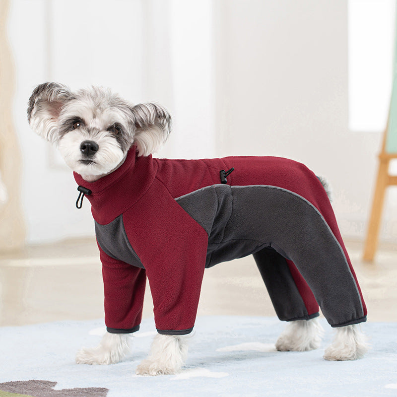 Warm Four-Legged Pet Coat