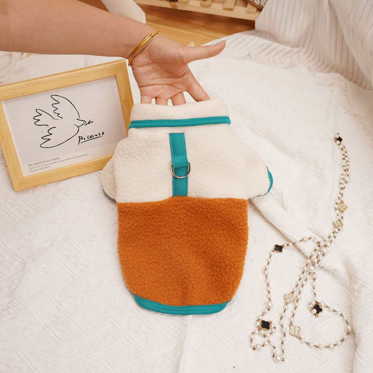 Autumn Winter Berber Fleece Pet Sweatshirt