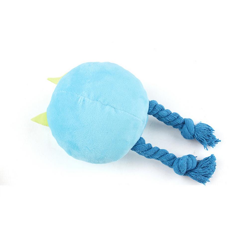 Squeaky Toys For Dogs Strong Knot Design Cartoon Chewable Teething Toys Decorative Multifunctional Relaxing Supplies Dog