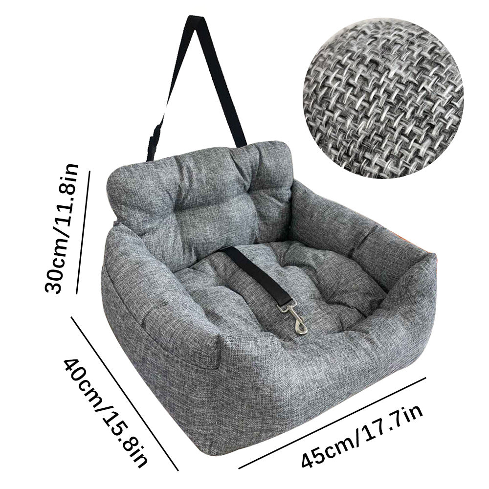 Front-Row Car Pet Safety Seat