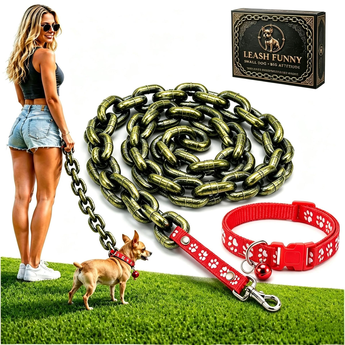Pet Leash For Small Dogs Black
