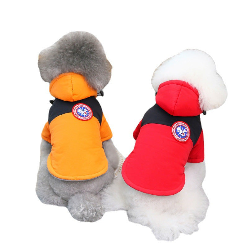 Autumn Winter Warm Dog Clothes