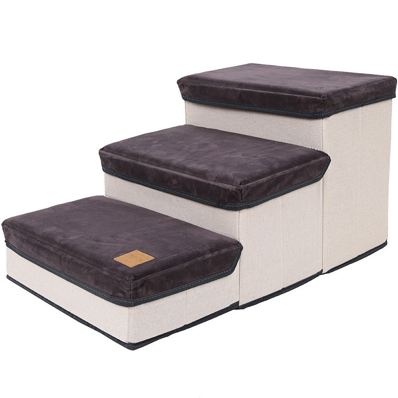 Foldable Storage Dog Stairs