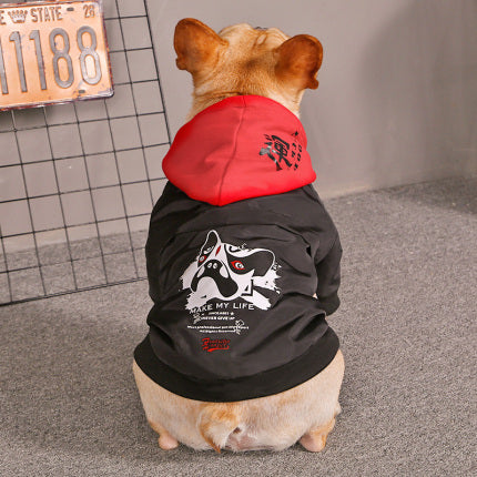 Autumn Winter Medium Corgi Dog Clothes