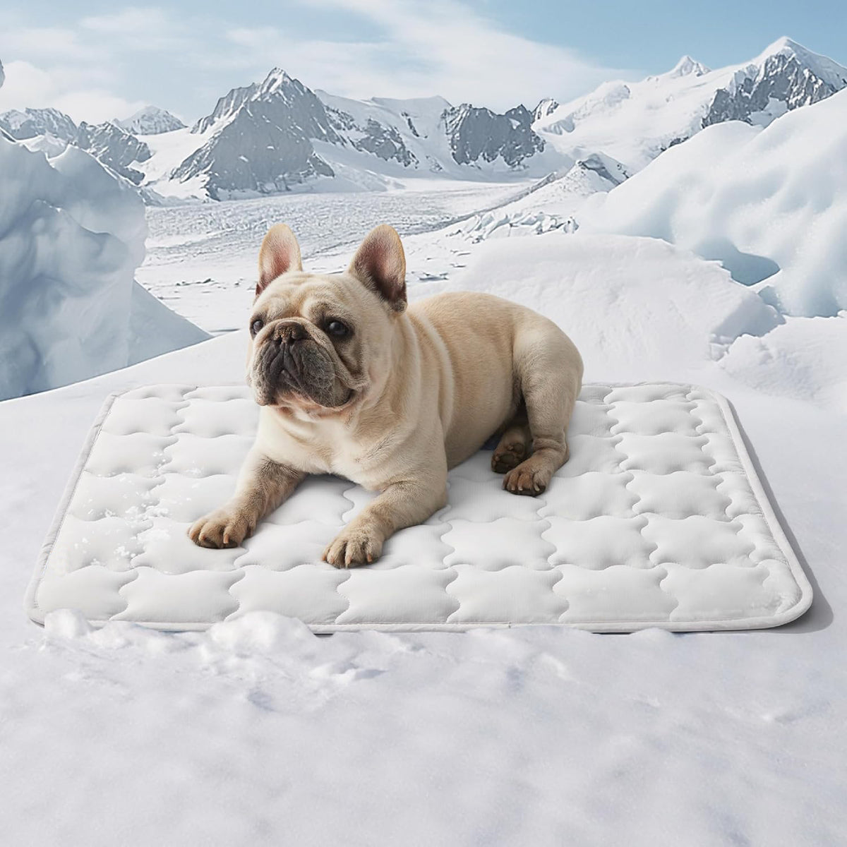 Machine-Washable Cooling Dog Ice Mat