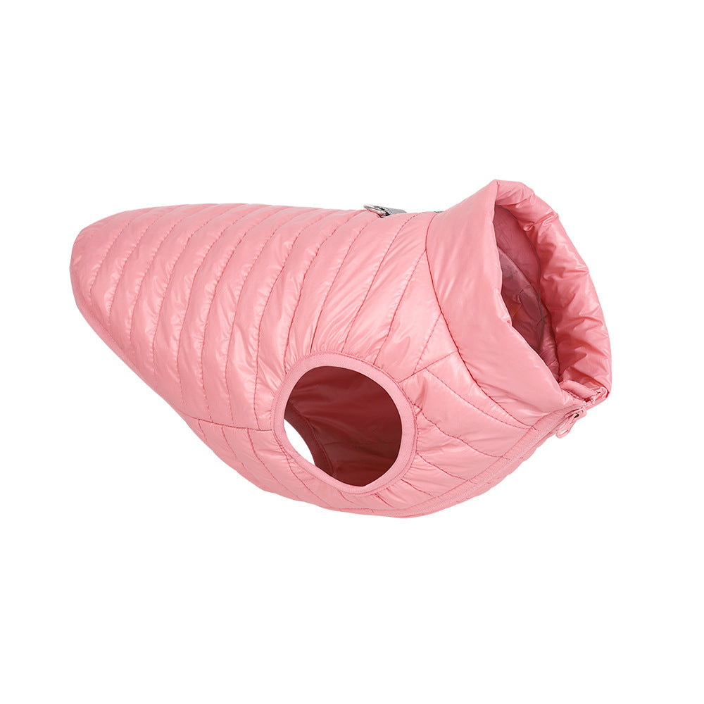 Autumn Winter Nylon Zipper Puppy Jacket