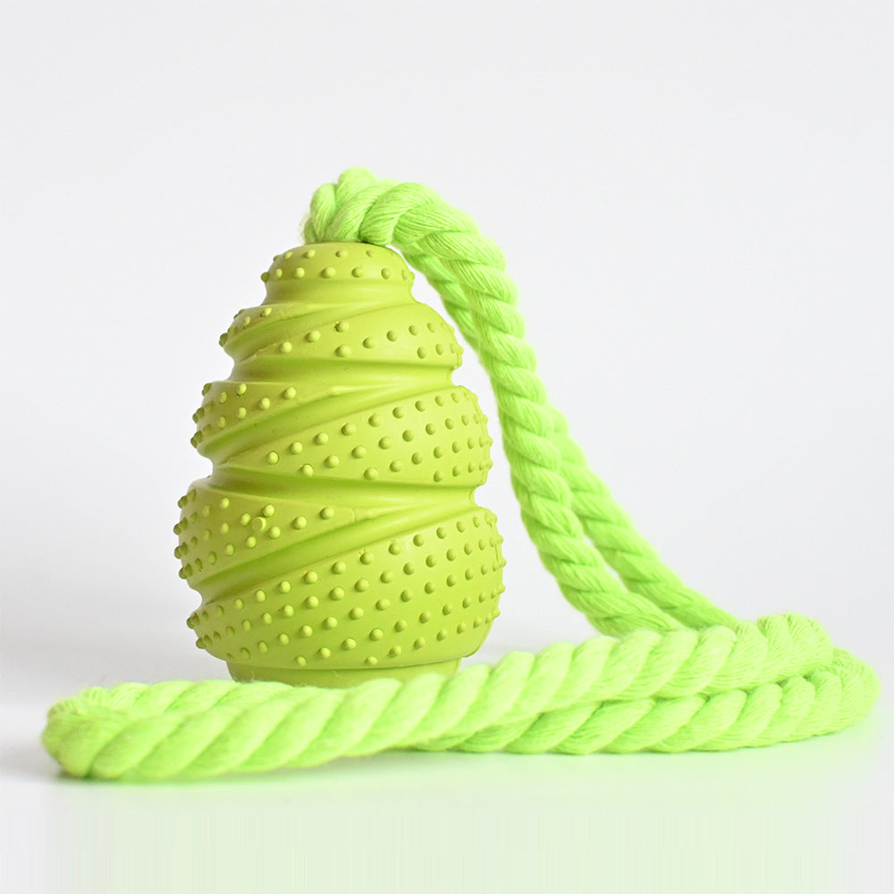 Rubber Treat-Dispensing Dog Toy