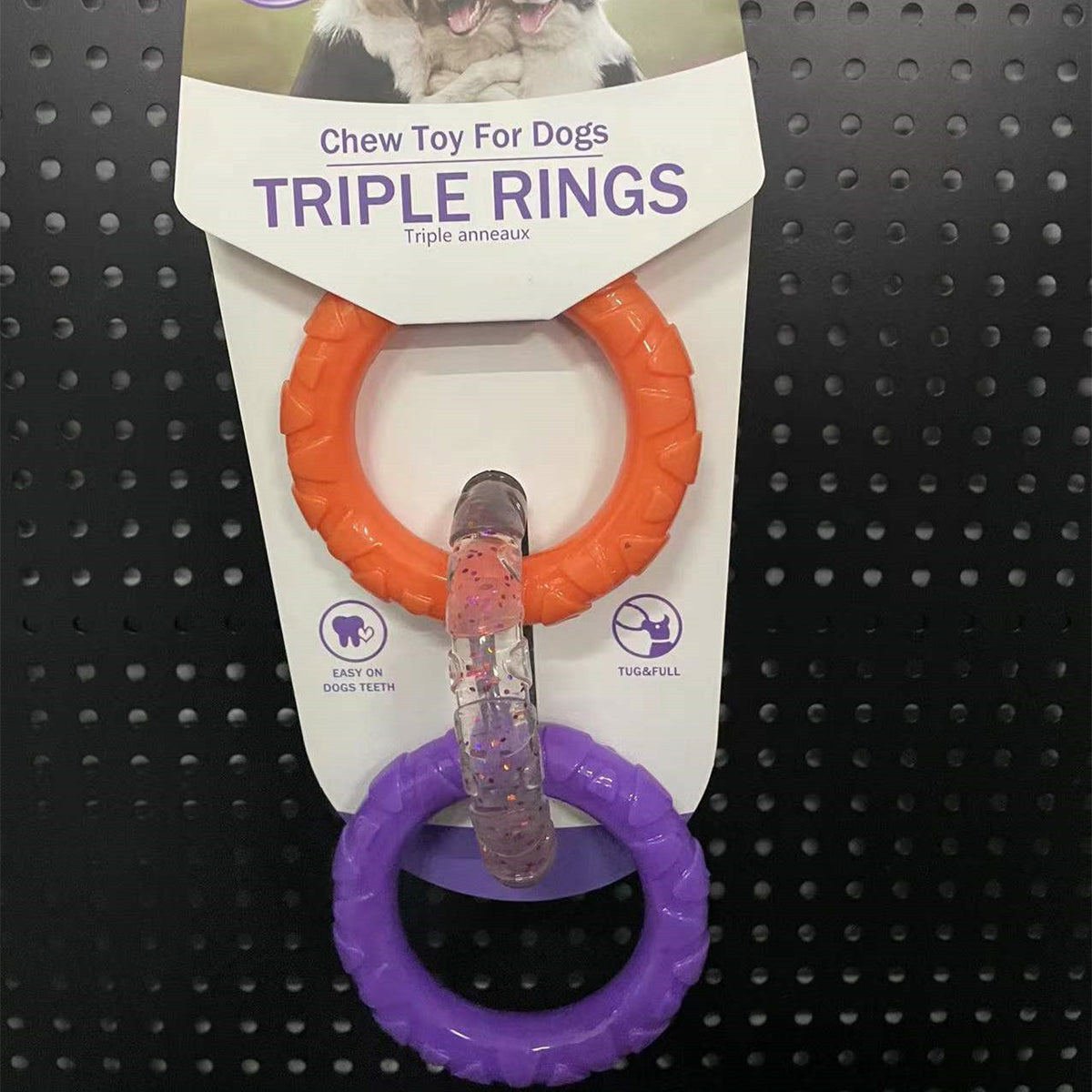 Interactive Bite-Resistant Dog Teething Toy