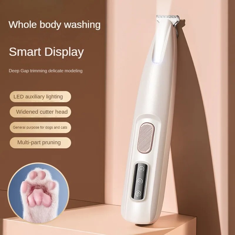 Waterproof LED Dog Paw Trimmer