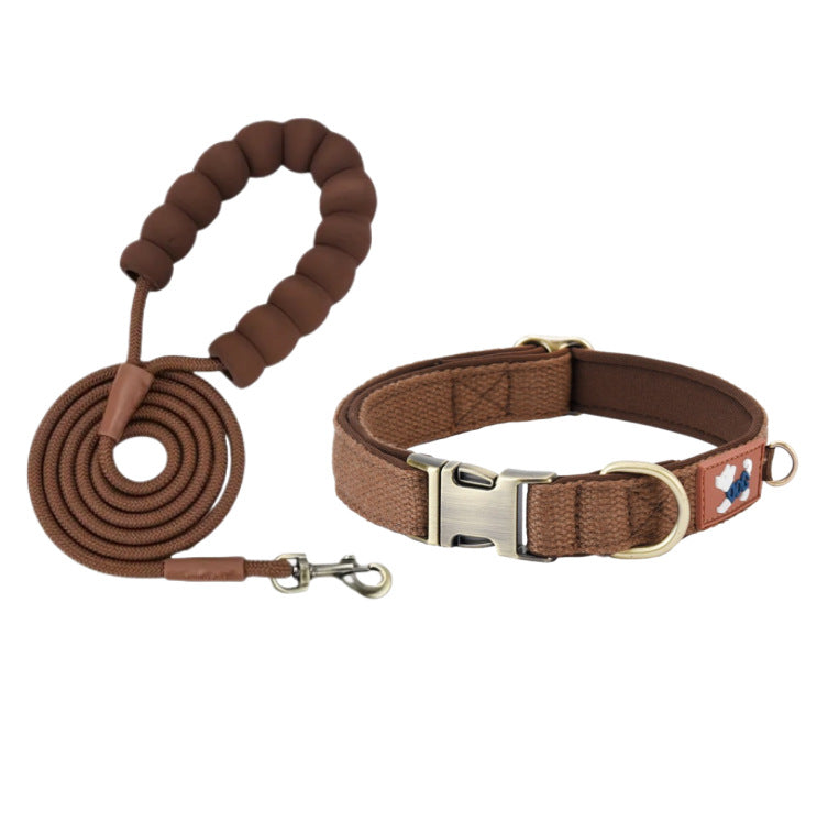 Adjustable Dog Collar With Cotton Lining