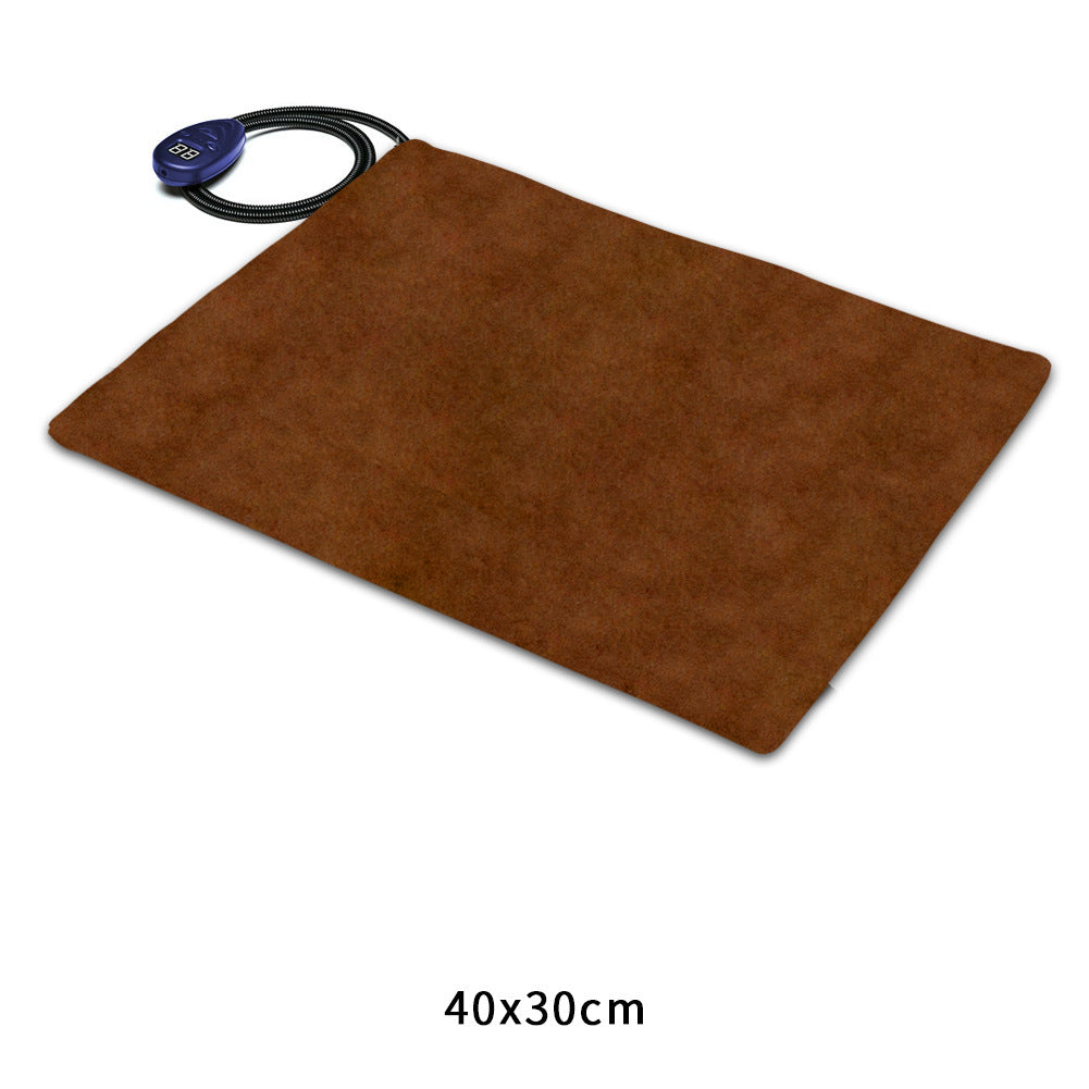 40X30Cm Pet Temperature Regulating Heating Pad Anti Scratching Dog Thermal Blanket