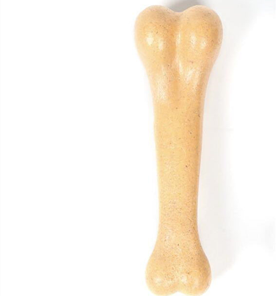 Pet Beef Flavor Simulation Bone Bite-Resistant Molar Interactive Reward Molar Toy