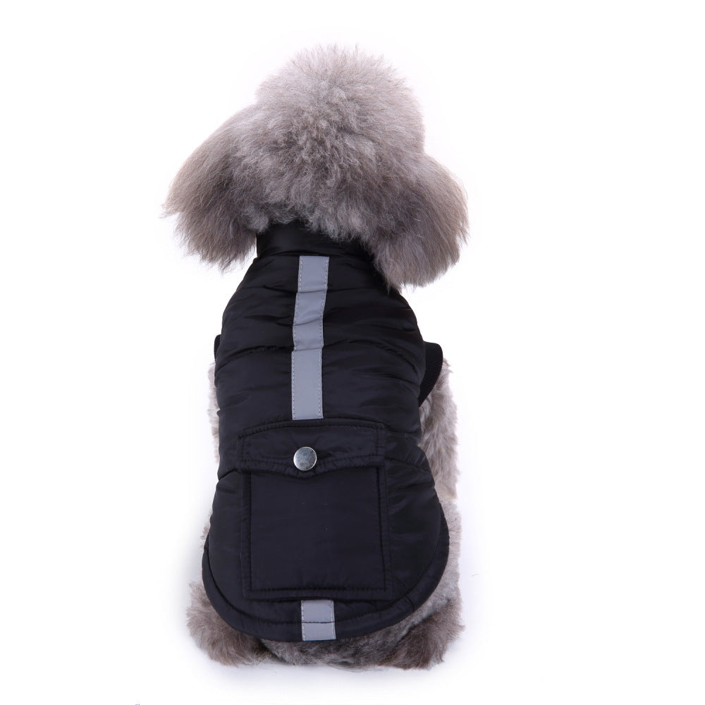 Reflective Cotton Dog Winter Coat