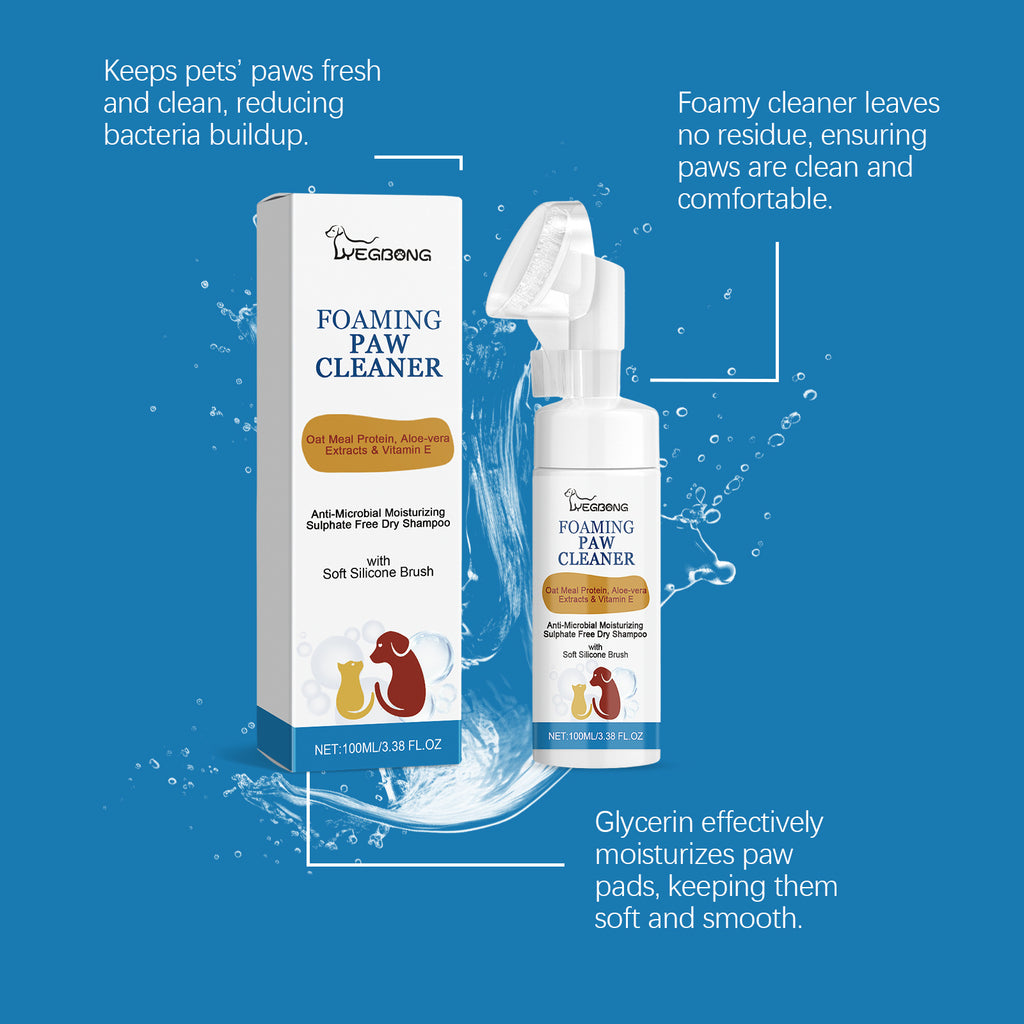 Dog Paw Cleaner Deep Care Foam