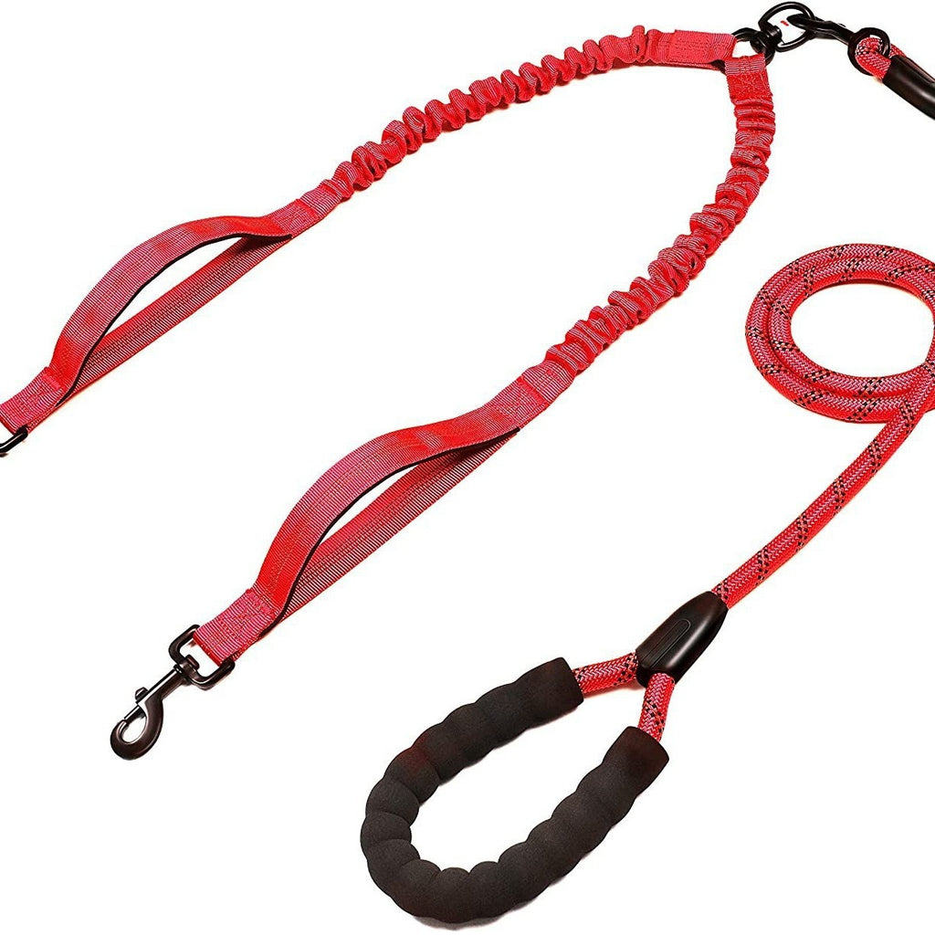 Double-Headed Pet Leash For Two Dogs