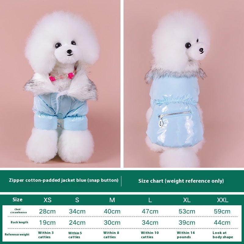 Warm Thickened Puppy Autumn Winter Jacket