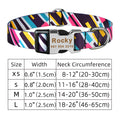 Adjustable Nylon Dog Collar With ID Tag