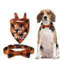 Dog Collar Bib Combination Pet Slobber Bow