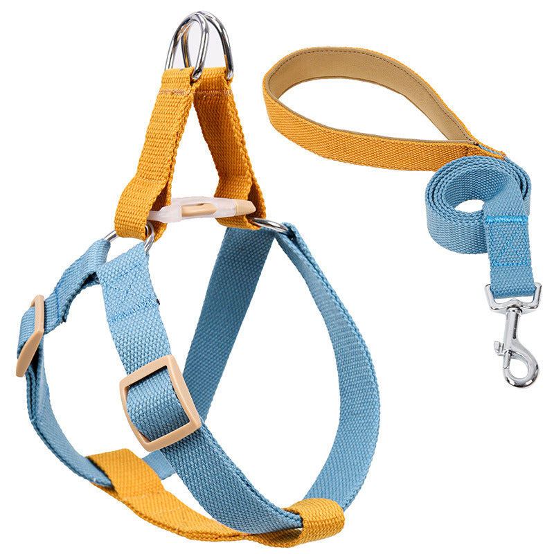 Vest-Style Drawstring Dog Leash