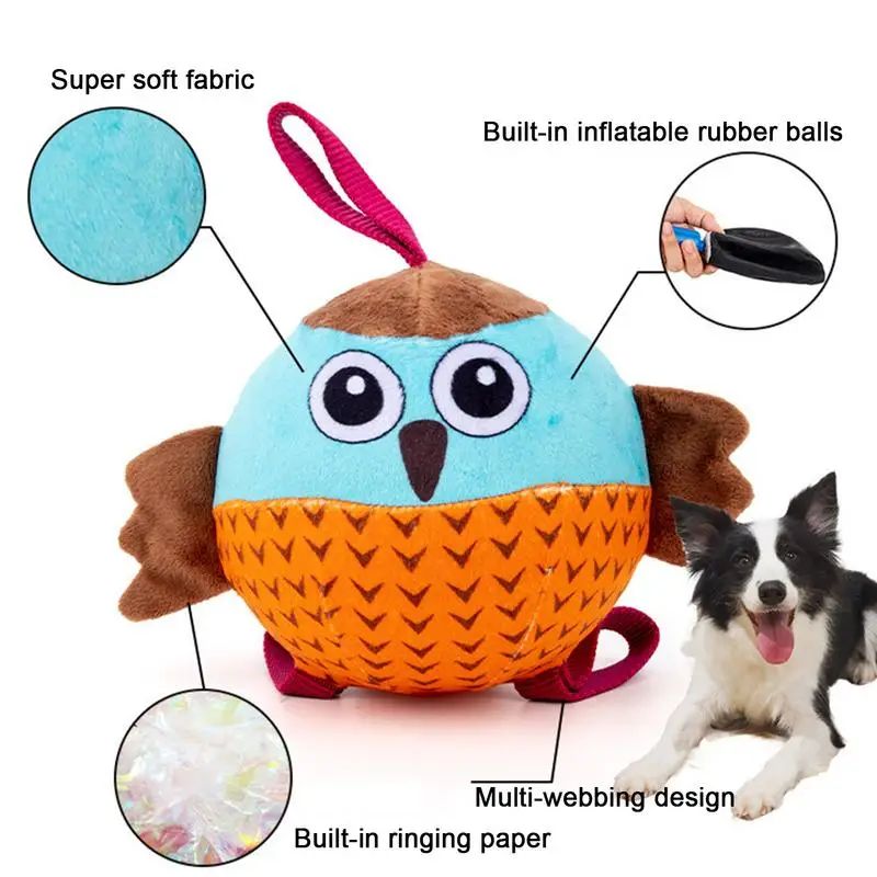 Interactive Dog Toys For Boredom Inflatable Dog Chew Toys Pet Supplies Dog Chewing Toy For Medium Dogs Small Dogs Large Dogs