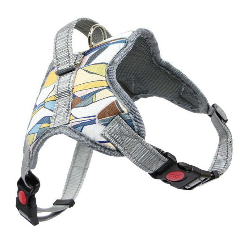 Reflective Dog Harness and Leash Set