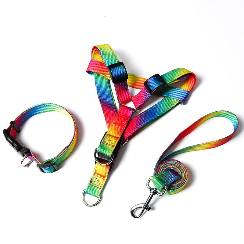 Creative Color Dog Leash Vest