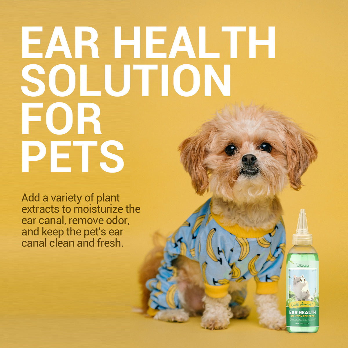 Pet Ear Cleaning Liquid 60Ml