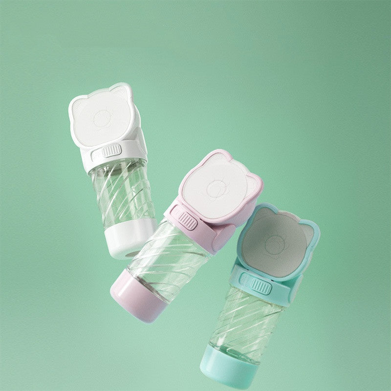 Three-Purpose Pet Water Cup With Garbage Box