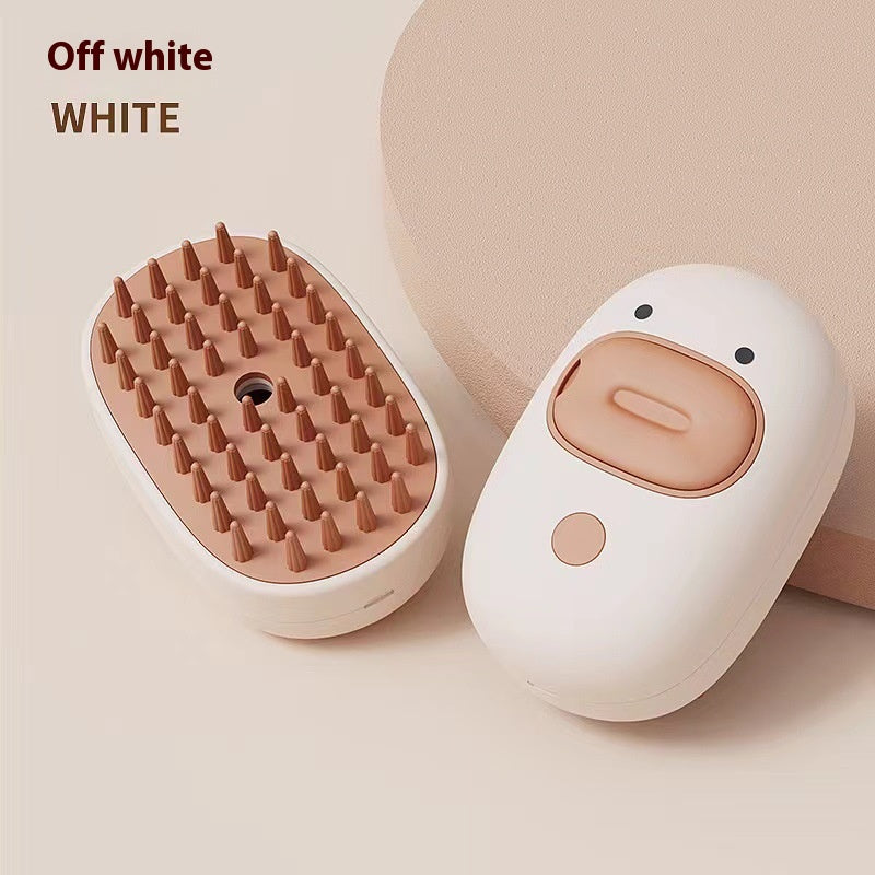 Pet Whale and Duck Spray Massage Bath Brush