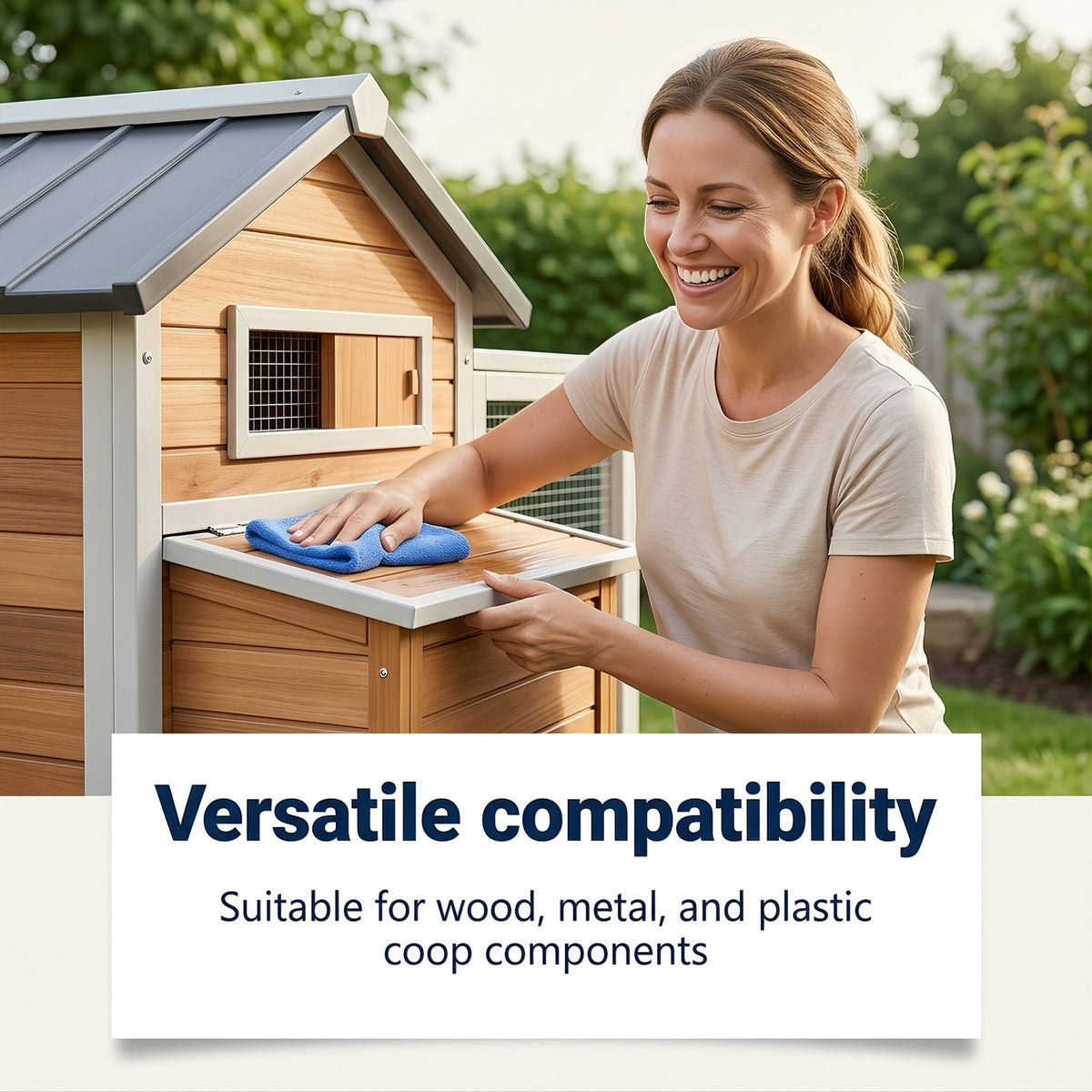 Gentle Chicken Coop Cleaner
