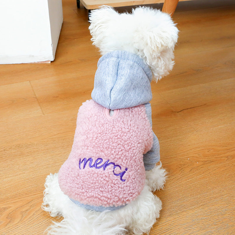 Warm Two-Legged Pet Hoodie