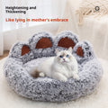 Plush Kennel Two-Color Thickened Pet Bed Good-Looking