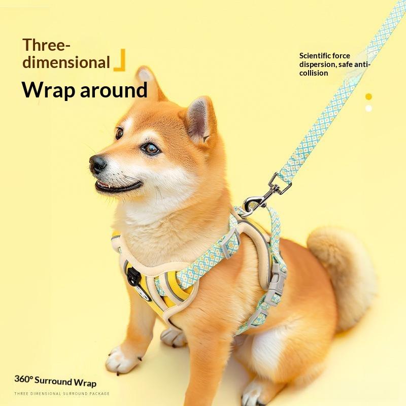 Adjustable H-Shaped Dog Chest Strap Leash