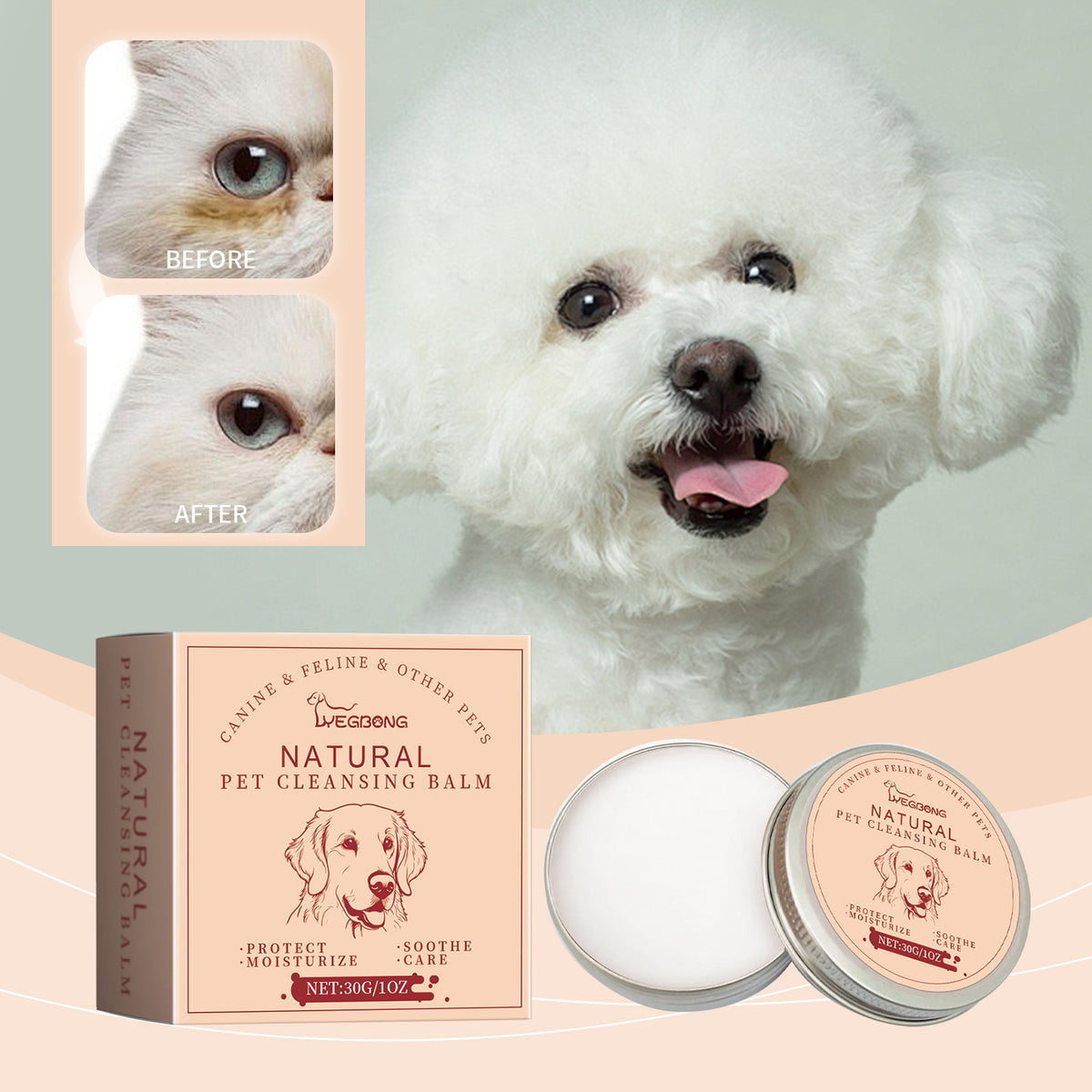 Household Mild Pet Tears Cleaning Cream