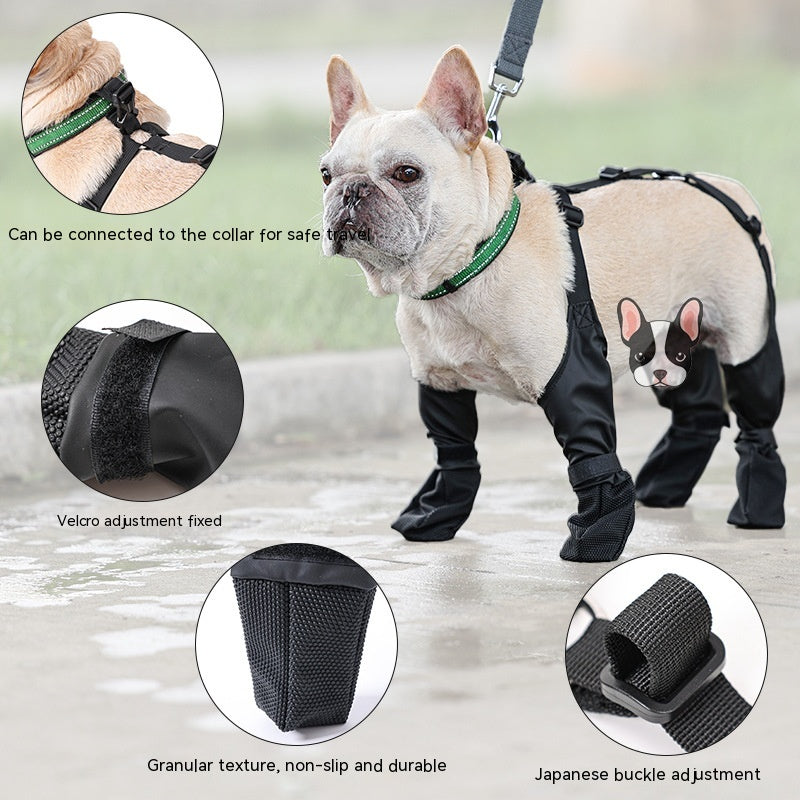 Adjustable Waterproof Dog Boots For Walking