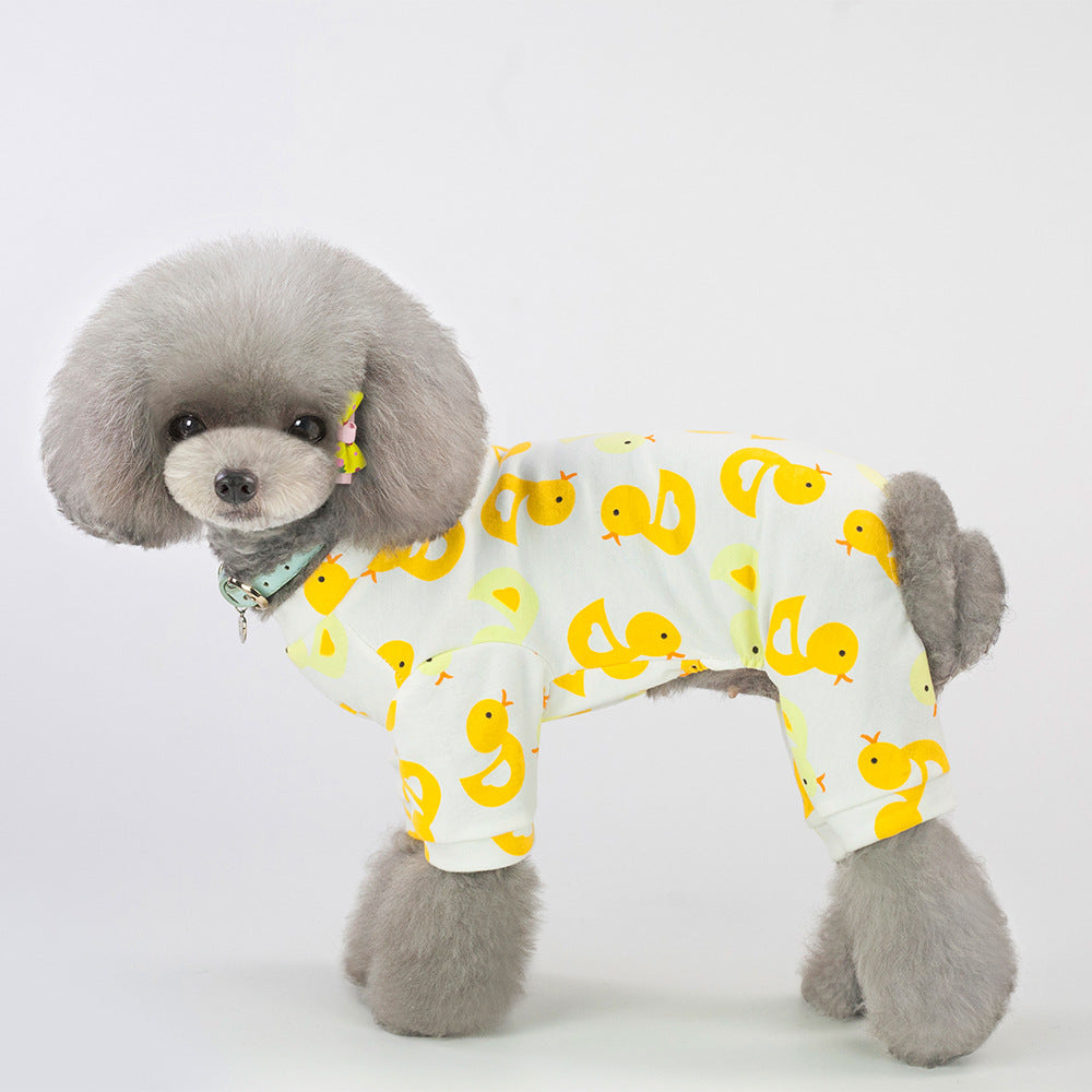 Five-Color Pet Pajamas for Home